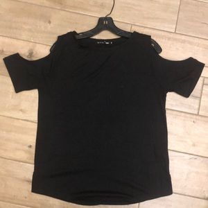 Rag and Bone cold shoulder top.